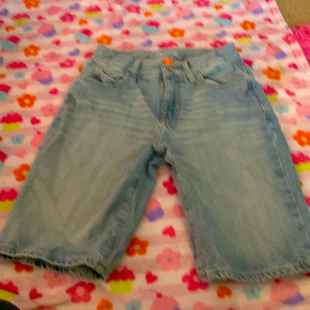 2 jean shorts